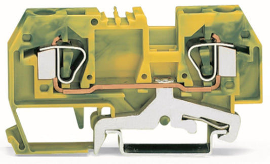 WAGO 282-907                             2-Leiter-Schutzleiterklemme,6 mm²