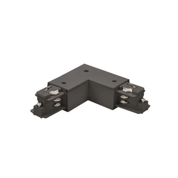 BRUM 3PH-Eckverbinder DALI sw   87126080 ONETRACK, schwarz Schutzleiter innen
