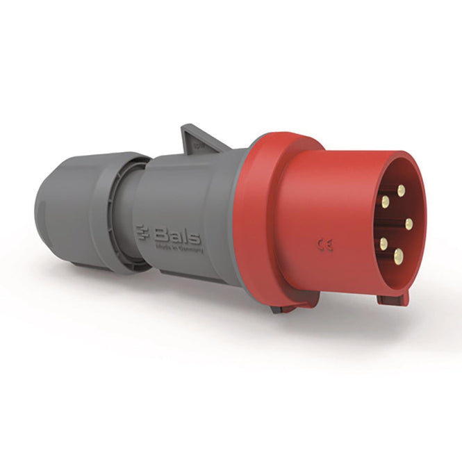 Bals Stecker INNOLINQ QC 32A 5p 400V 201 6h IP54 rot blank