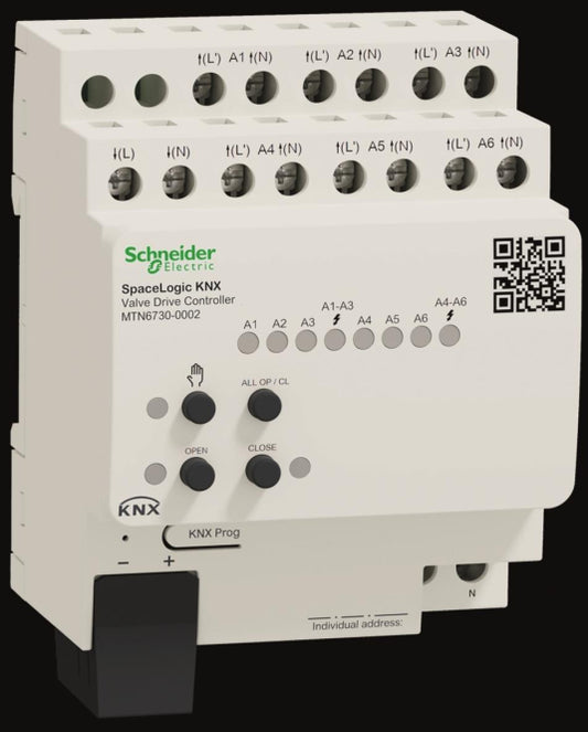 Schneider SpaceLogic KNX    MTN6730-0002 Ventilantriebsaktor