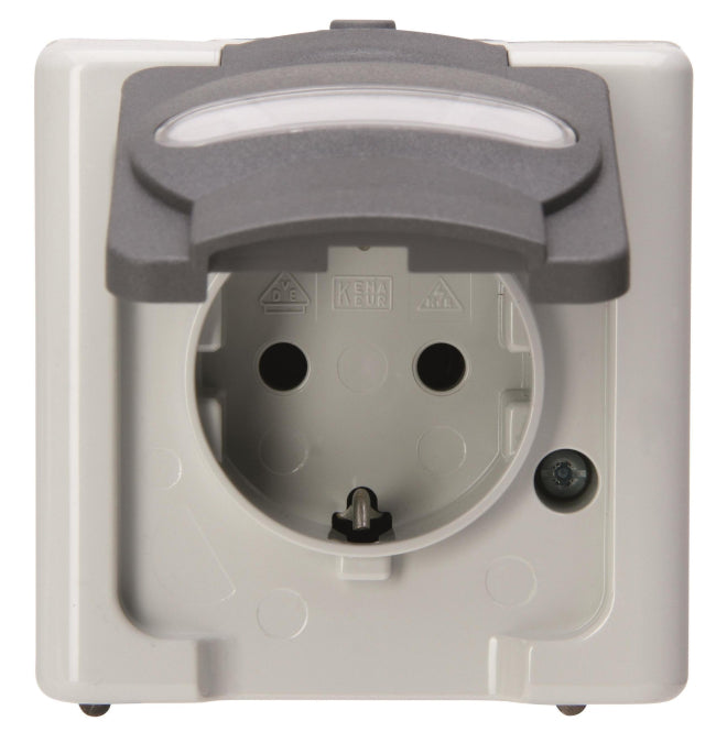KOPP APWG Blue Electric      1033.5600.6     Schuko 1fach grau