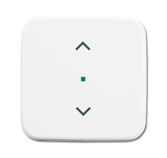 BJ Wippe 1-fach Symbol       6232-10-214   Jalousie Busch-free@home alpinweiß
