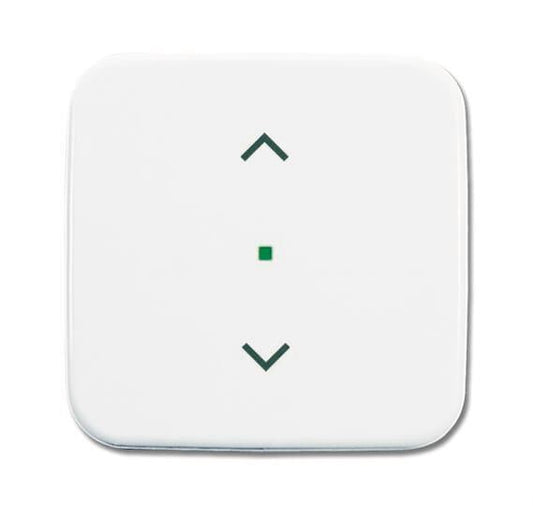 BJ Wippe 1-fach Symbol       6232-10-214   Jalousie Busch-free@home alpinweiß