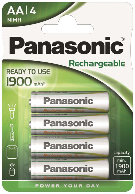 Panasonic Akku Mignon AA  1900mAh    HR6 337989        **Blister a 4 Stück**