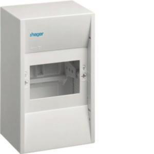 Hager Miniverteiler gamma 4Modul  GD104N IP30 1xPE 1xN