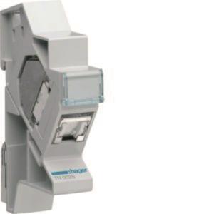Hager Patchmodul RJ45 Cat.6 STP   TN002S f.Hutschienenmontage