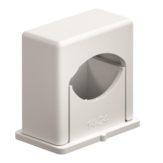 OBO 3051 LGR Druck-ISO-Schelle 14-24mm   PS lichtgrau RAL7035 2101033