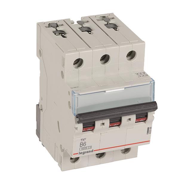 Legrand 403398 TX3 LS-Schalter B 6A      3-polig 6kA 400VAC 3TE