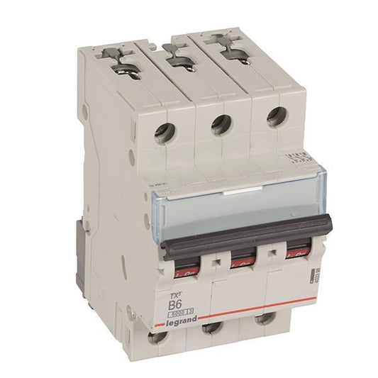 Legrand 403398 TX3 LS-Schalter B 6A      3-polig 6kA 400VAC 3TE
