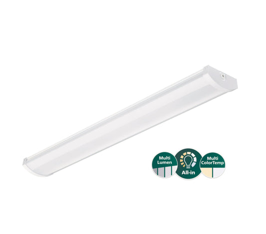 PHIL Anbaul. CoreLine Fastset IP44 L1440 3700/4250/5100/6000lm 3K/4K opal inkl DV