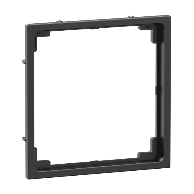 Legrand 765803 SEANO Zwischenring 50x50  f.Einbau n.DIN 49075 Schwarz lackiert