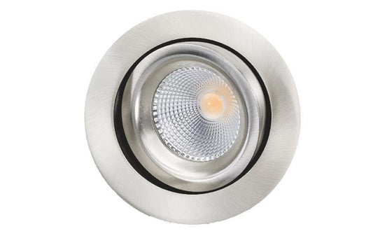 SGL Einbau.LuxIsoSafe IP44 stahl  902521 8W 500lm 2700K Ra98 kardan. dim Konvert.