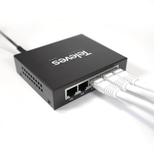 Televes Ethernet Switch L2   SWUM-1000-5        Unmanaged: 5x10/100/1000Mbps