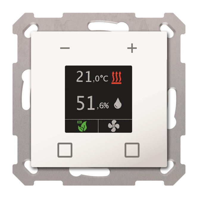 MDT Raumtemperaturregler Smart 55        Reinweiß glänzend SCN-RTR55S.01
