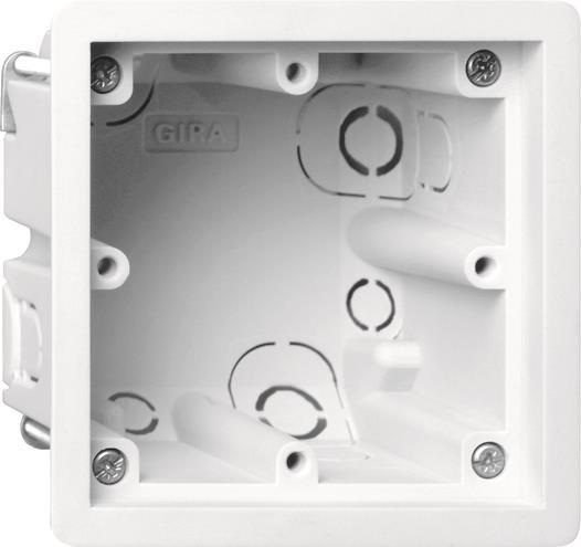 GIRA 289600 Gerätedose 1fach flach E2