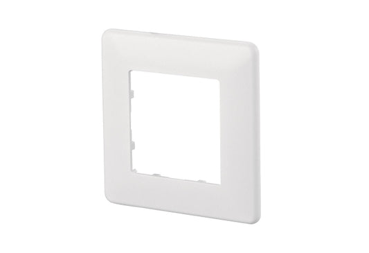 Metz Abdeckplatte 80x80mm  820395-0102-I    für E-DAT Modul-Dose RAL 9010