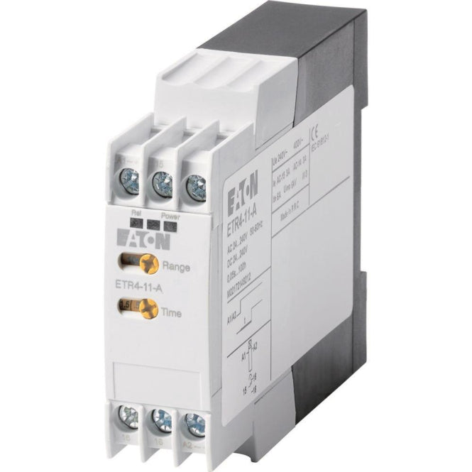 EATON ETR4-11-A Zeitrelais 1W     031882 0,05s-100h 24-240V 24-240VDC