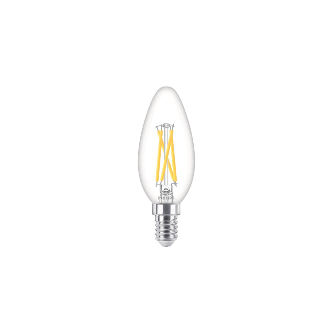 PHIL MST LEDcandle 2,5-25W/927 E14 klar      Kerze 250lm DIMTONE     EEK D