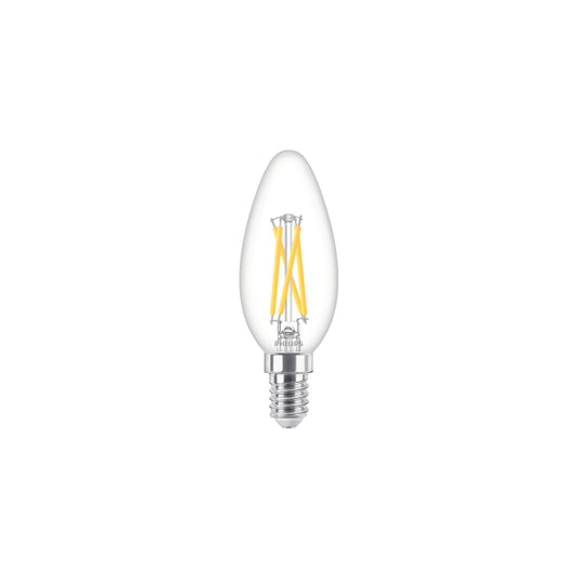 PHIL MST LEDcandle 2,5-25W/927 E14 klar      Kerze 250lm DIMTONE     EEK D