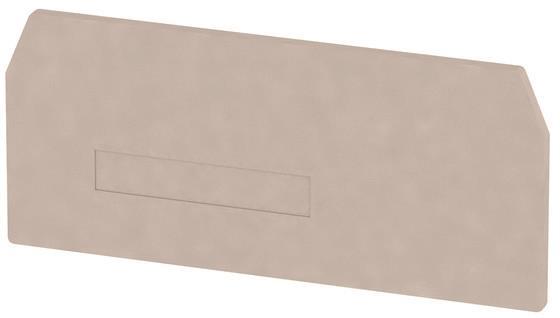 Weidmüller ZAP/TW ZDU10 Reihenklemme     Abschlussplatte Trennwand 1748660000