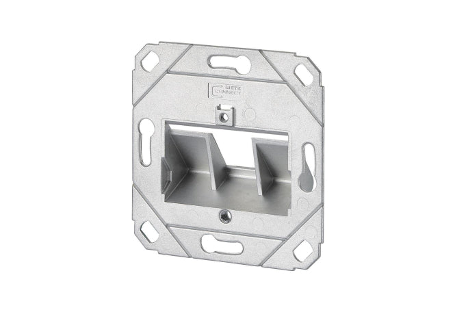 Metz Keystone 1Port  UP0 130B20D11200KE  leer reinweiß Anschlussdose o.Abdeckung