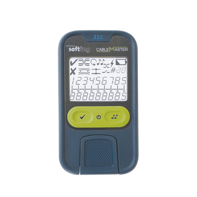 Softing CM210 CableMaster 210 Durch-     gangs u.Verdrahtungstester LCD 226101