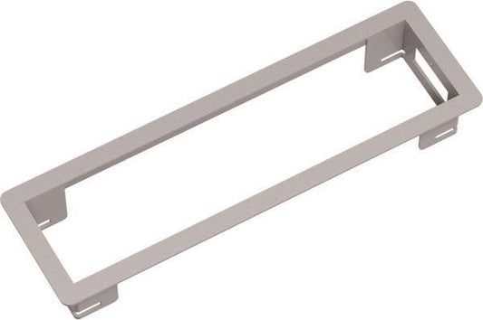 Bachmann POWER FRAME kurz        317.000 Einbaurahmen silbergrau RAL9006