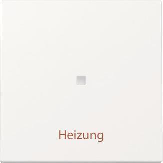 GIRA 367803 Wippe KF+Heizung Ein/Aus     System 55 Reinweiß glänzend