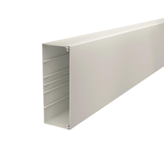 OBO WDK80210LGR Wand-u.Deckenkanal       m.Bodenlochung 80x210x2000 PVC 6027237