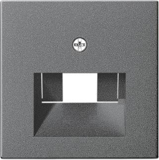 GIRA 027028 Abdeckung UAE/IAE+Netzwerk   System 55 Anthrazit