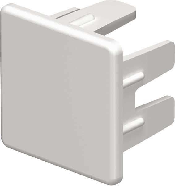 OBO WDK HE25025RW Endstück 25x25mm PVC   reinweiß RAL9010 6193145