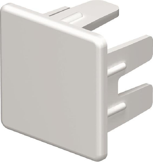 OBO WDK HE25025RW Endstück 25x25mm PVC   reinweiß RAL9010 6193145