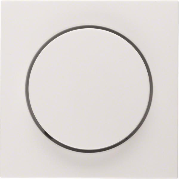 BER S1 Dimmer-Abdeckung         11378989    polarweiss glänzend