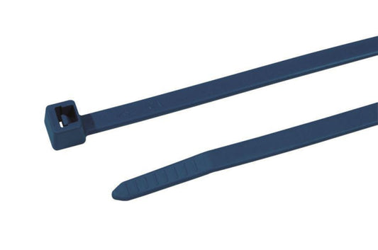 Hellermann MCT50L-PA66MP-BU(100)         Kabelbinder 380x4,7mm blau 111-00831