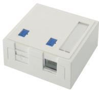 TG Modul-Aufnahme 2-fach Ap  H02000A0072 compact 68x64 alpinweiß Shutter