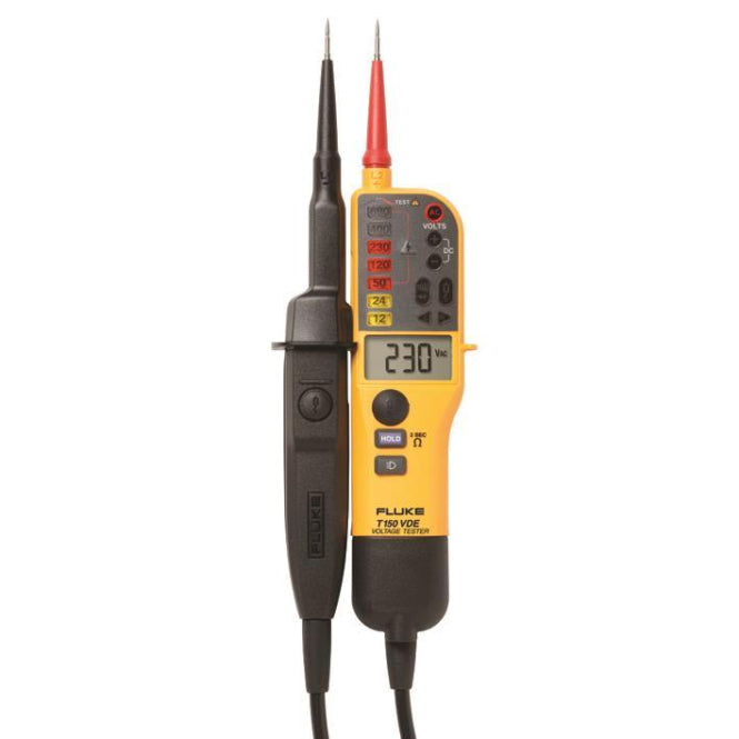 Fluke T150/VDE Spannungspr. LC-Anzeige   Widerstandsmessung          4093109   **