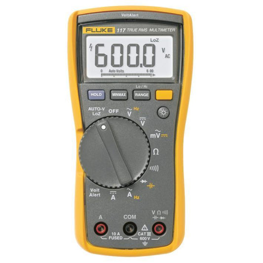 Fluke 117 EUR Echteffektiv DMM 6000dig   AC/DC-Strommessung 2583647