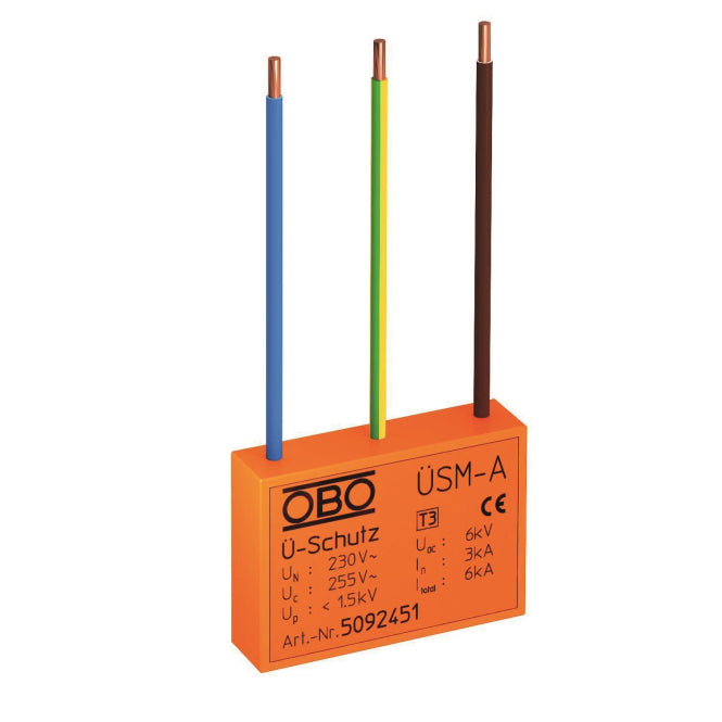 OBO ÜSM-A Überspannungsschutzmodul       f.alle Installationssysteme 255V 5092451