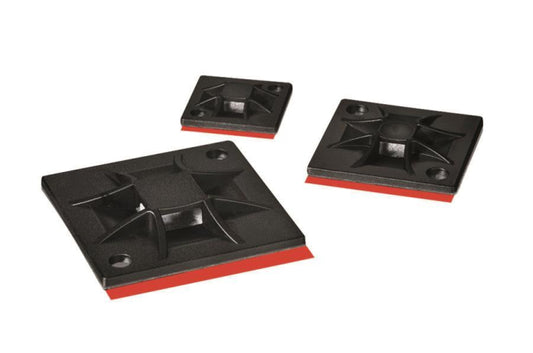 Hellermann QM30APT-A-PA66-BK (100)       Klebesockel 30x30mm 151-02974