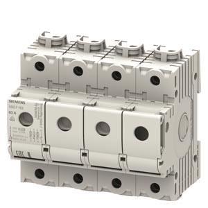 Siemens 5SG7163 MINIZED-Lasttrennschalt. f.NEOZED-Sicherungseinsätze D02 3p+N