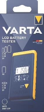 VARTA LCD Battery Tester     00893101111