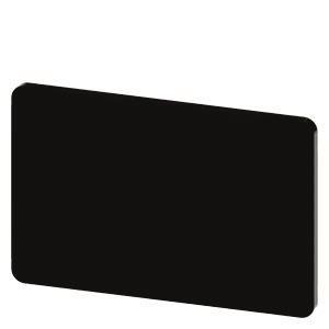 Siemens 3SU19000AD160AA0 Bezeichnungs-   schild 17,5x27mm sw o.Aufschrift