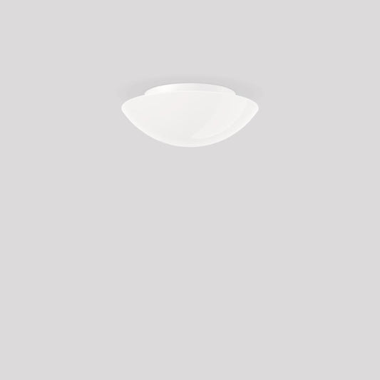 RZB Flat Basic IP43 E27 75W   211006.002    D=300mm H=106mm Opalglas