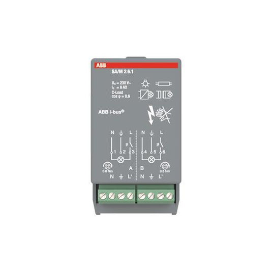 ABB Schaltaktormodul 2fach    SA/M2.16.1 16A 2CDG110100R0011
