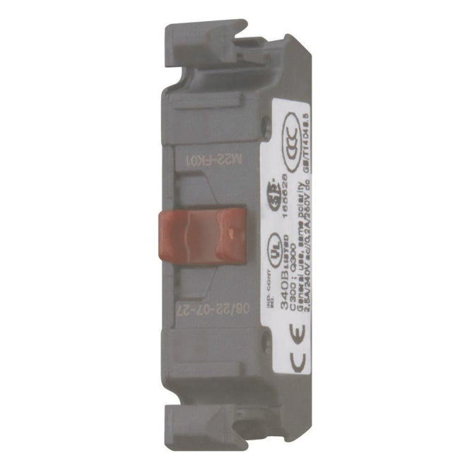 EATON M22-FK01 Kontaktelement     180791 Flat Rear,1 Öffner,180791