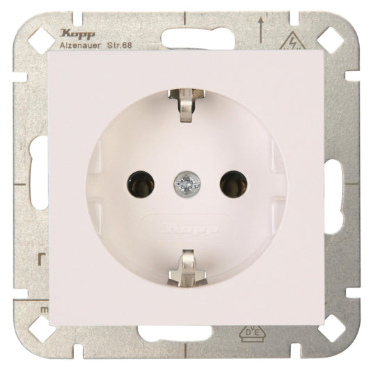 Kopp HK07 Schutzkontakt        949329007 Steckdose reinweiß