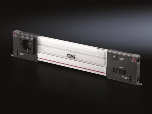 Rittal Leuchte LED 1200lm     SZ 2500310 100-240V 437mm m.Steckdose+Bewegungsmel.