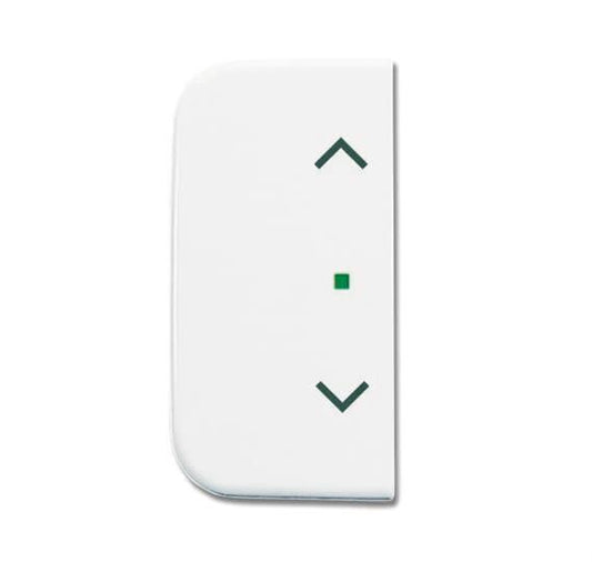 BJ Wippe 2-fach Symbol       6232-20-214   Jalousie Busch-free@home alpinweiß
