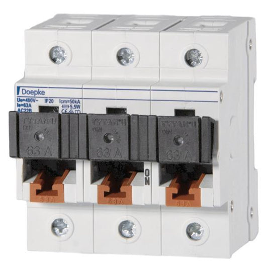 Doepke Tytan II D0-63-3/E       09980100 Lasttrennschalter 09980100