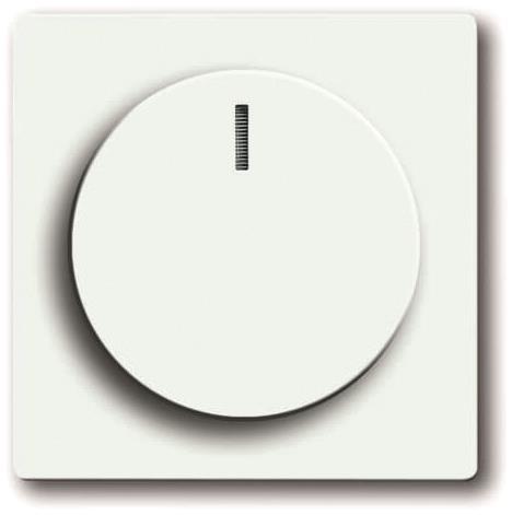 BJ future linear Dimmer-    6540-884-102   Abdeckung Drehknopf studioweiß matt